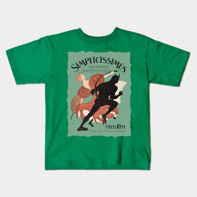 Simplicissimus Kids T-Shirt by UndiscoveredWonders